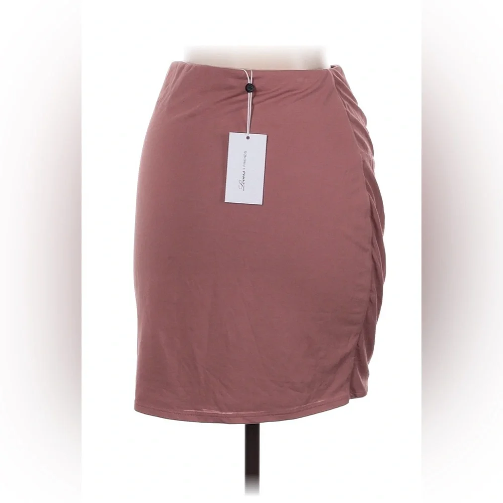 NWT! REVOLVE | LOVERS + FRIENDS Camila Skirt in Mink Pink. Size Medium.